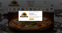 Desktop Screenshot of pizza-point-pf.de